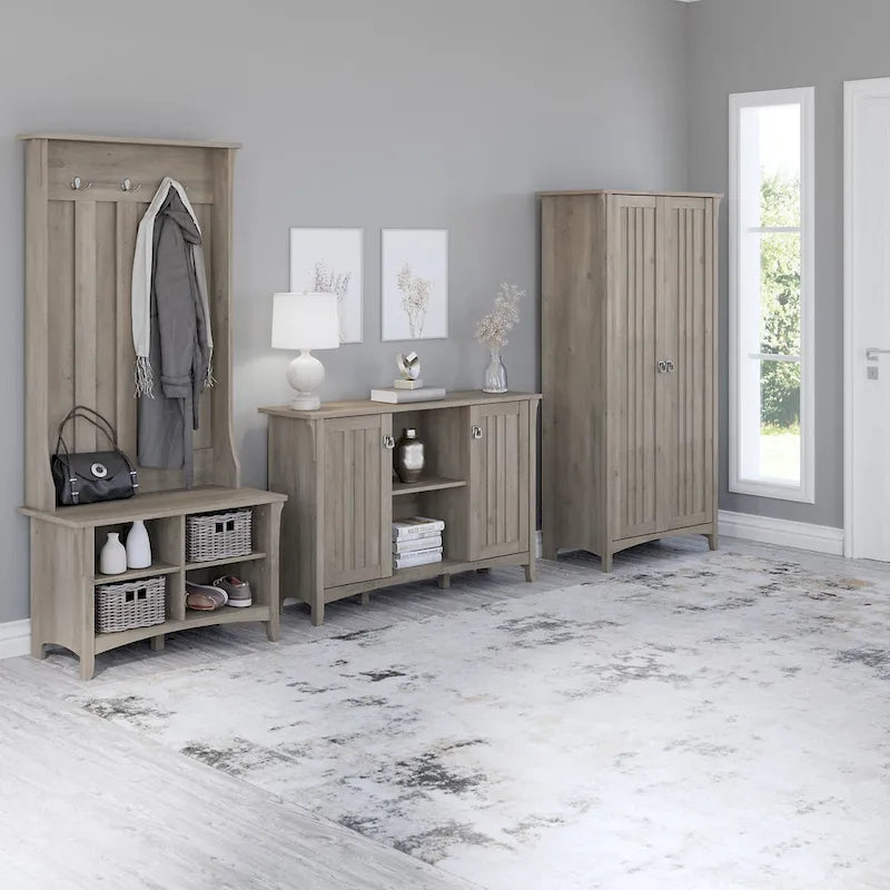 Armoire haute de rangement avec portes