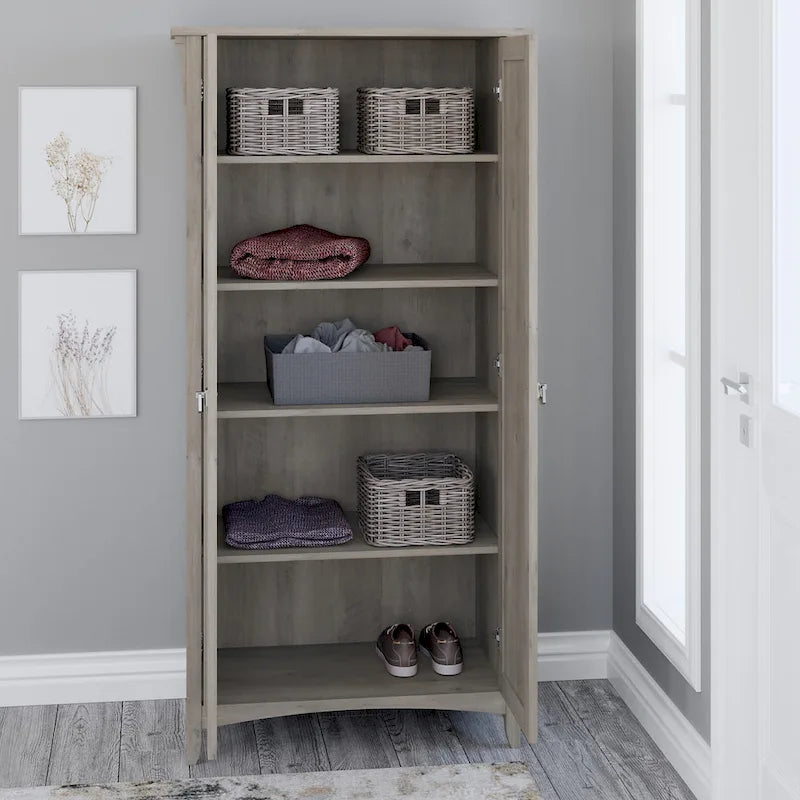 Armoire haute de rangement avec portes