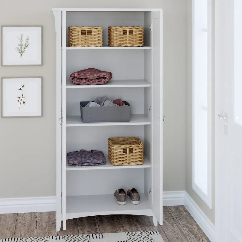 Armoire haute de rangement avec portes