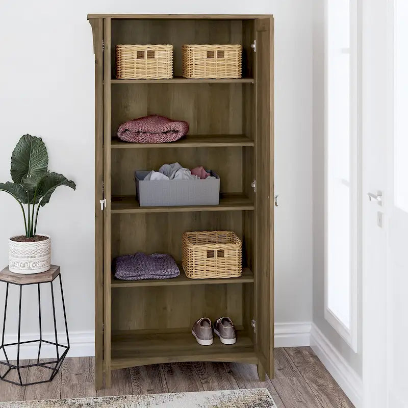 Armoire haute de rangement avec portes