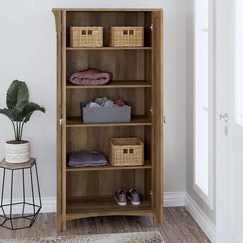 Armoire haute de rangement avec portes