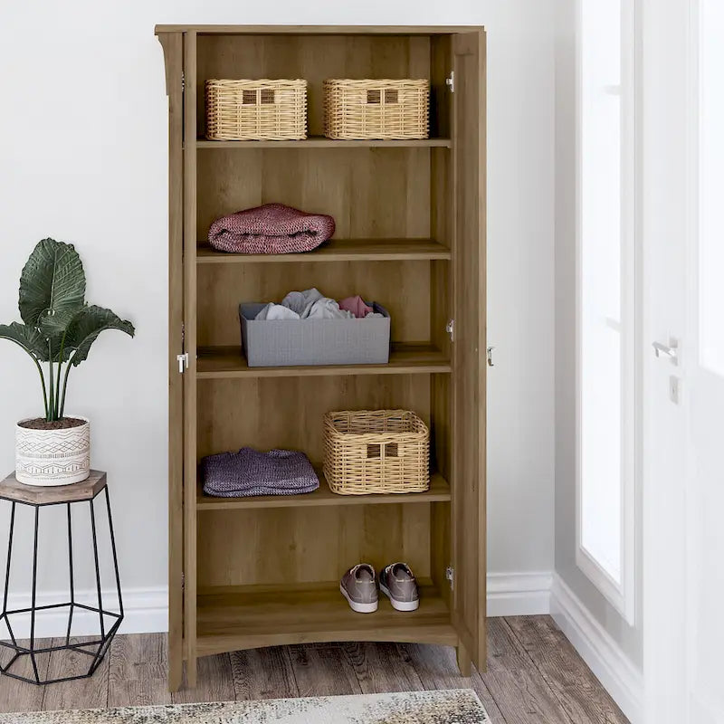 Armoire haute de rangement avec portes