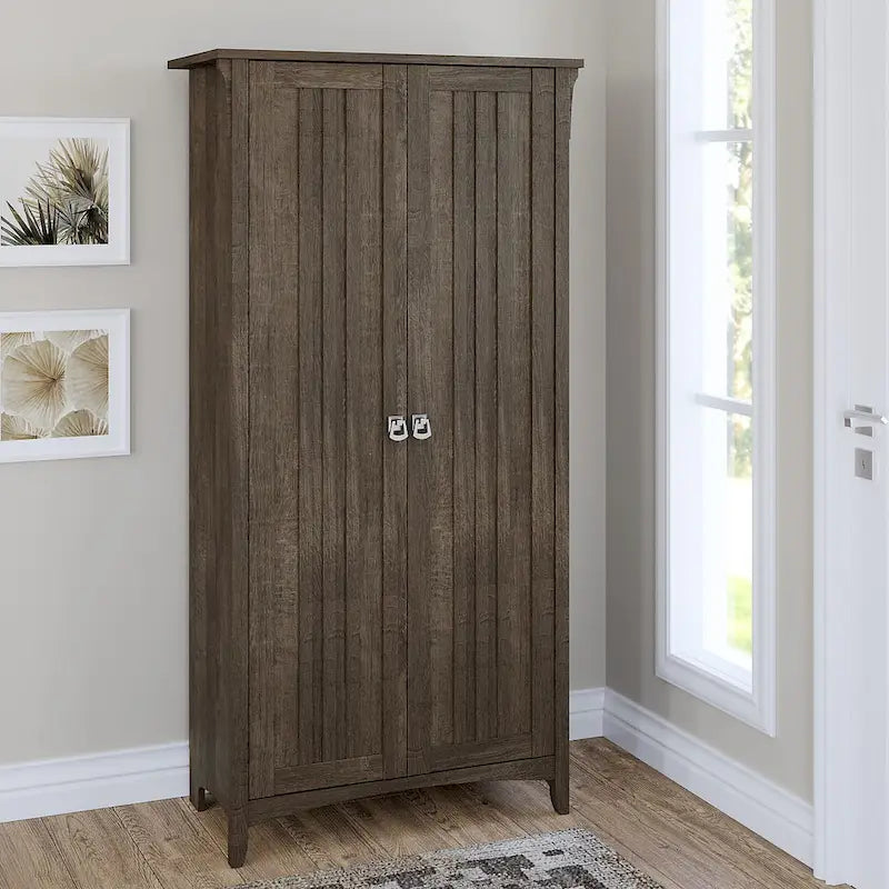 Armoire haute de rangement avec portes