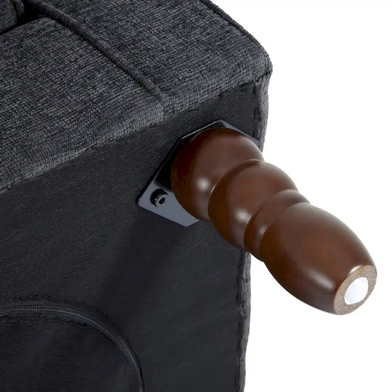 Fauteuil d'appoint club à oreilles capitonné