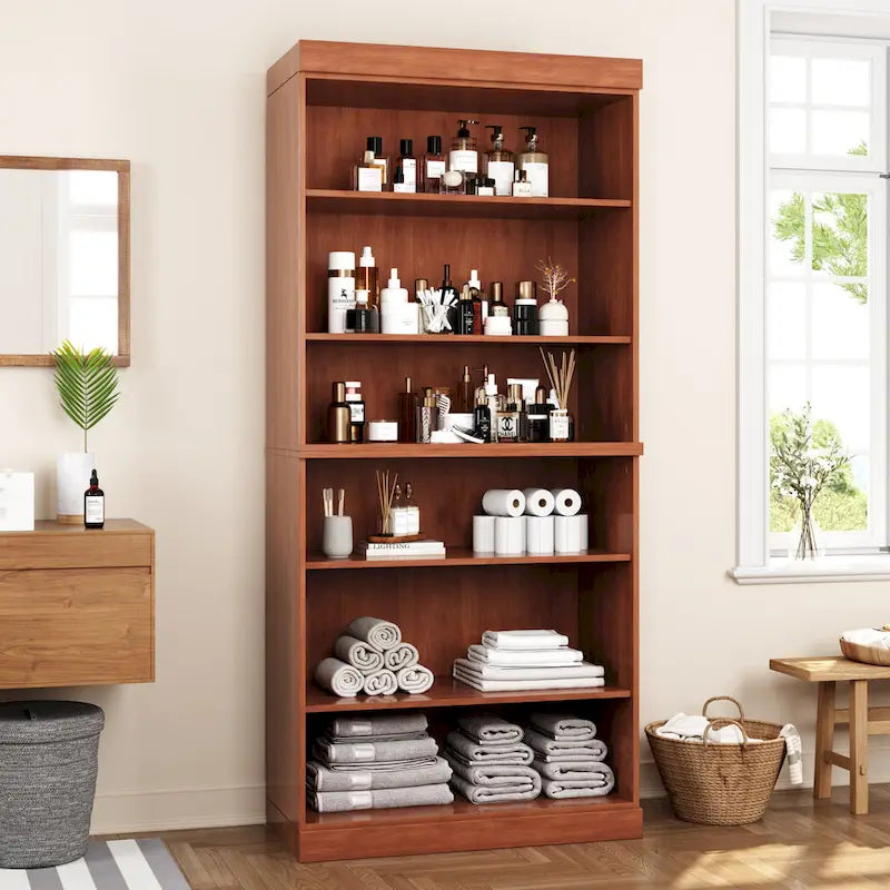Meuble de salle de bain 32 po en bois massif avec portes optionnelles