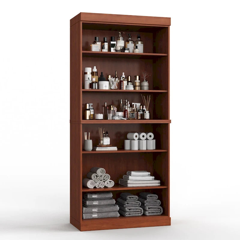 Meuble de salle de bain 32 po en bois massif avec portes optionnelles