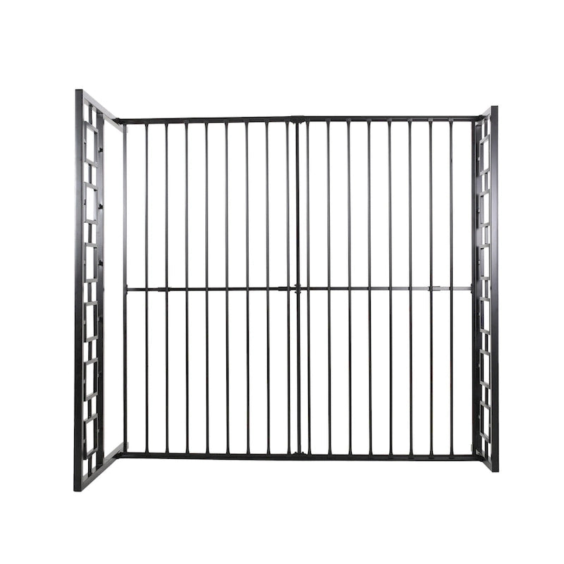 Cadre de lit plateforme King-Size en fer moderne