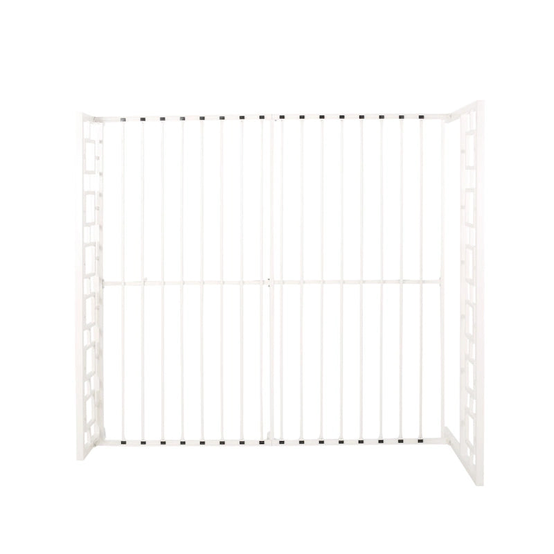 Cadre de lit plateforme King-Size en fer moderne