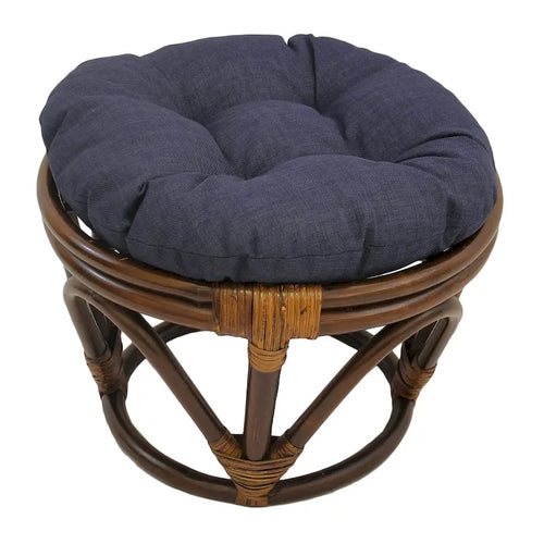 Pouffe de 45 cm avec coussin extérieur résistant