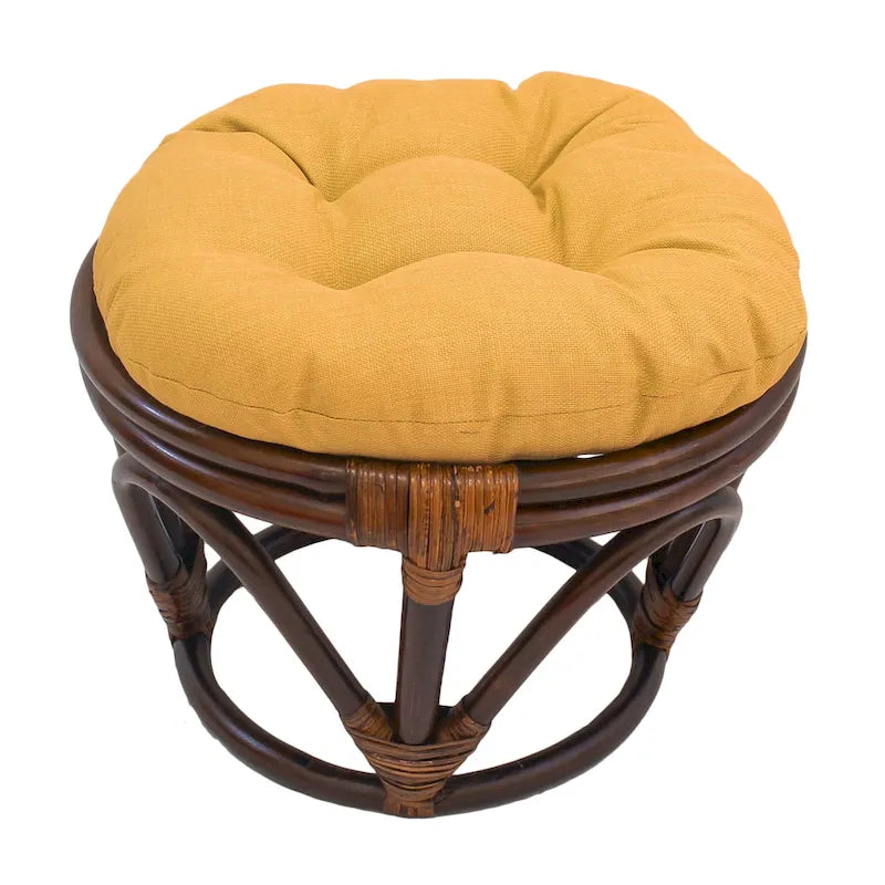 Pouffe de 45 cm avec coussin extérieur résistant