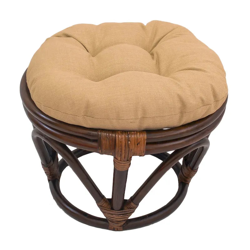 Pouffe de 45 cm avec coussin extérieur résistant
