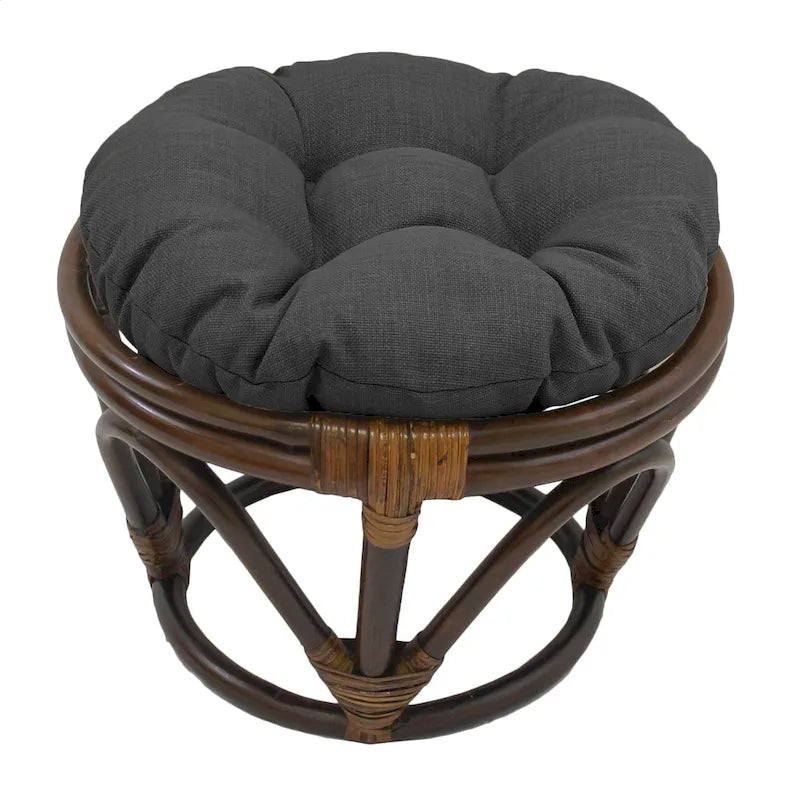 Pouffe de 45 cm avec coussin extérieur résistant