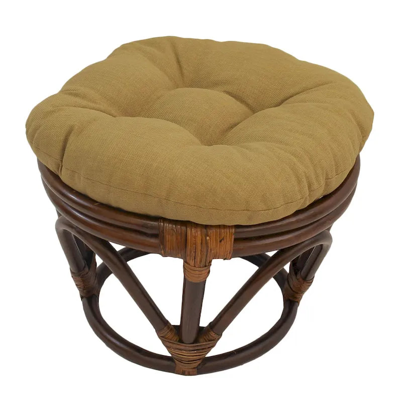 Pouffe de 45 cm avec coussin extérieur résistant