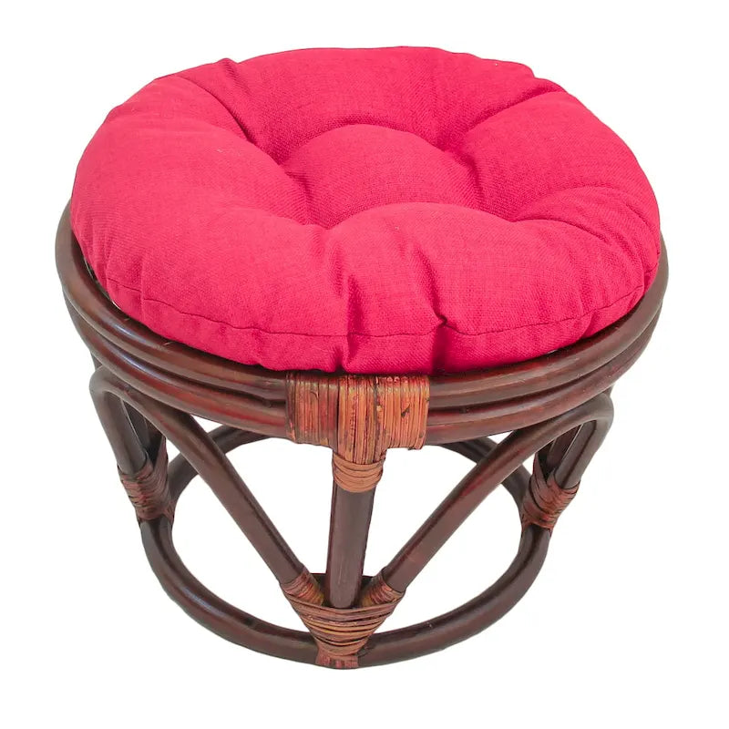 Pouffe de 45 cm avec coussin extérieur résistant