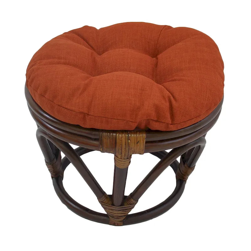 Pouffe de 45 cm avec coussin extérieur résistant