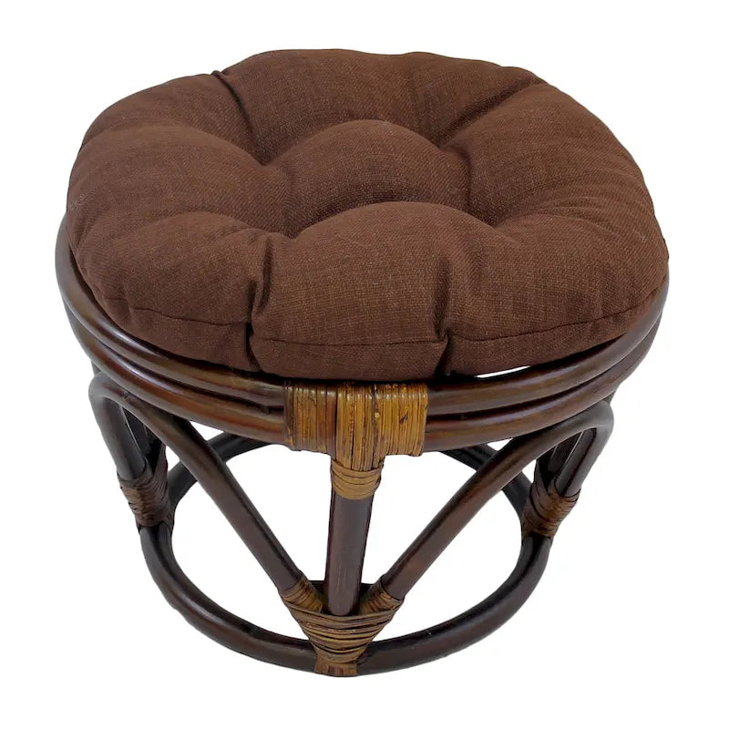 Pouffe de 45 cm avec coussin extérieur résistant