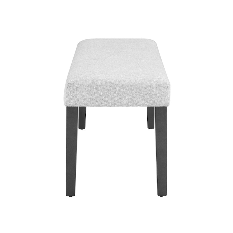 Table de salle à manger moderne avec plateau en verre et base miroir