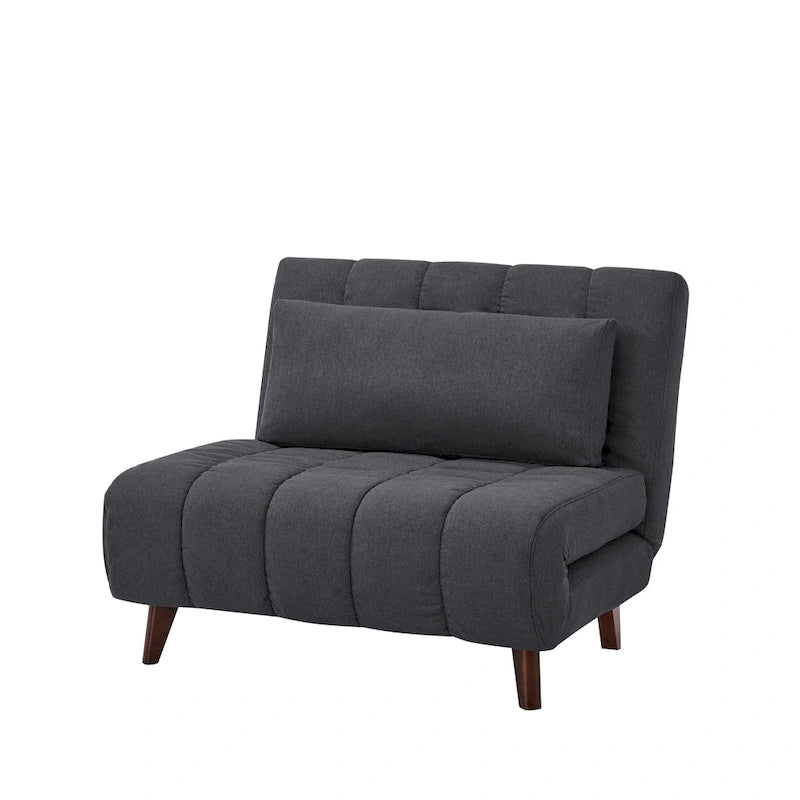 Chaise convertible moderne qui se transforme en chaise longue ou en lit simple