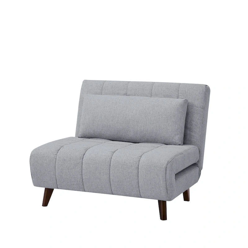 Chaise convertible moderne qui se transforme en chaise longue ou en lit simple