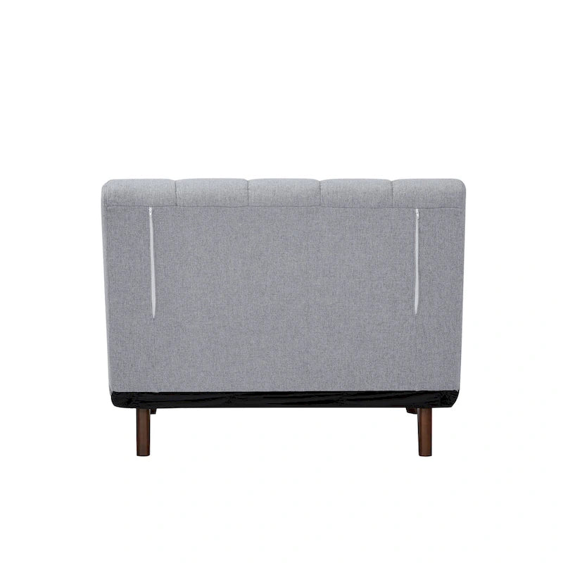 Chaise convertible moderne qui se transforme en chaise longue ou en lit simple