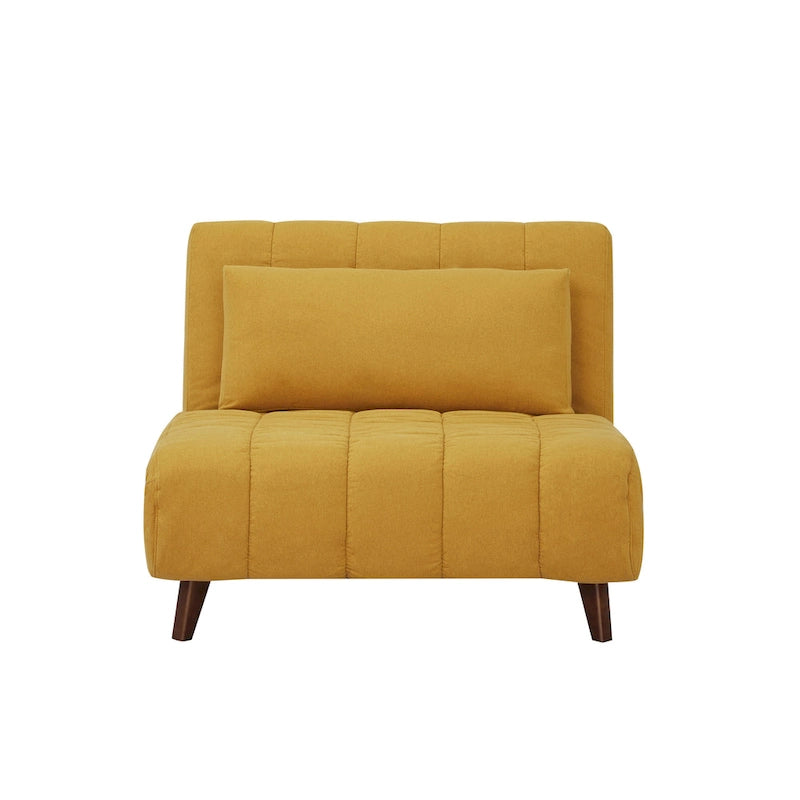 Chaise convertible moderne qui se transforme en chaise longue ou en lit simple