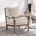 Fauteuil moderne Spindle, Fauteuil d'appoint pour le salon