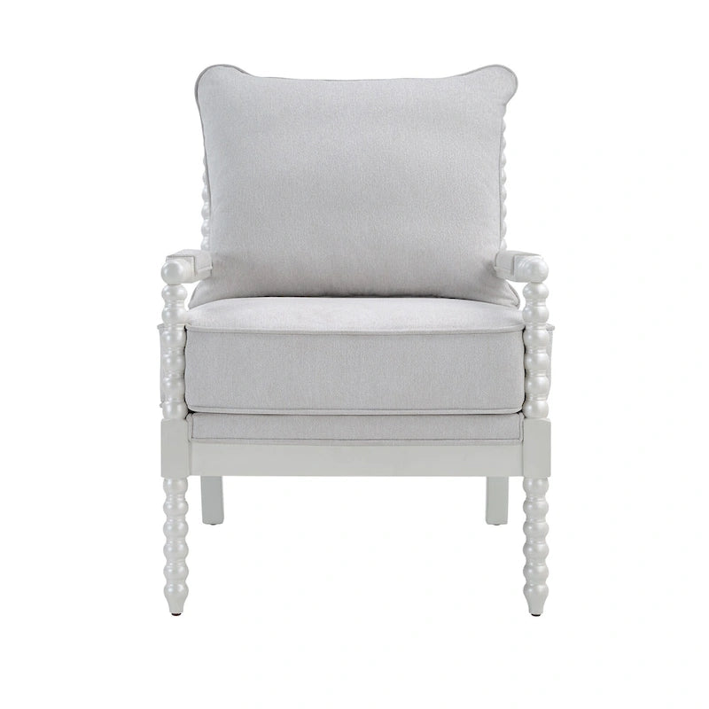Fauteuil moderne Spindle, Fauteuil d'appoint pour le salon