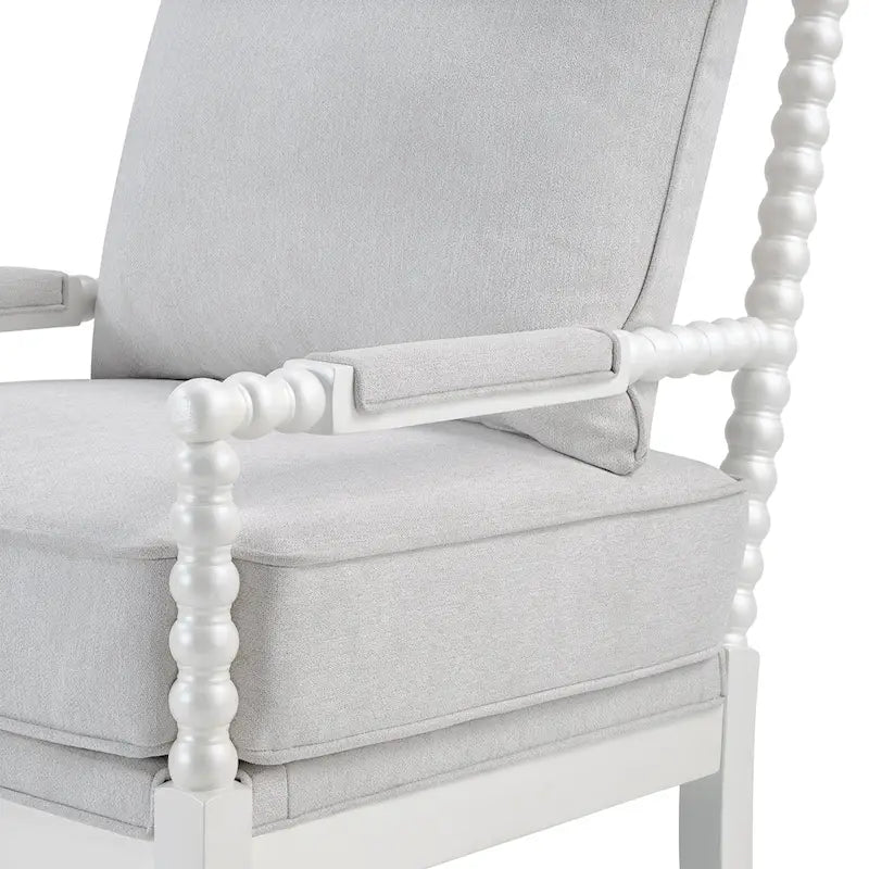 Fauteuil moderne Spindle, Fauteuil d'appoint pour le salon