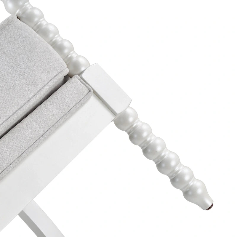 Fauteuil moderne Spindle, Fauteuil d'appoint pour le salon