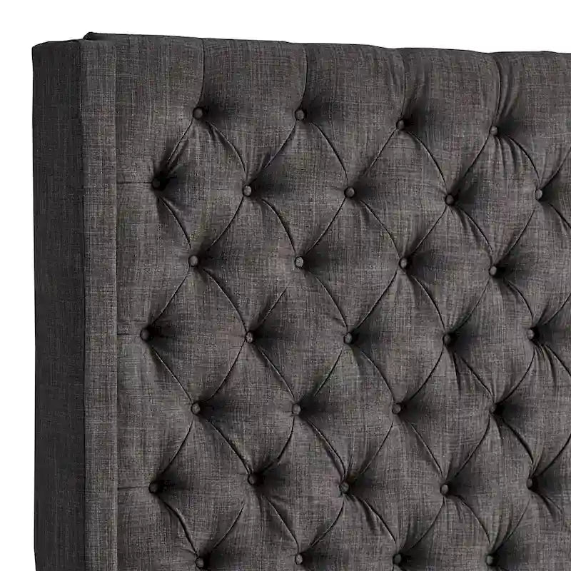 Tête de lit capitonnée à oreilles