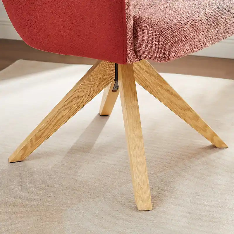 Chaise de bureau pivotante Mid-Century Modern