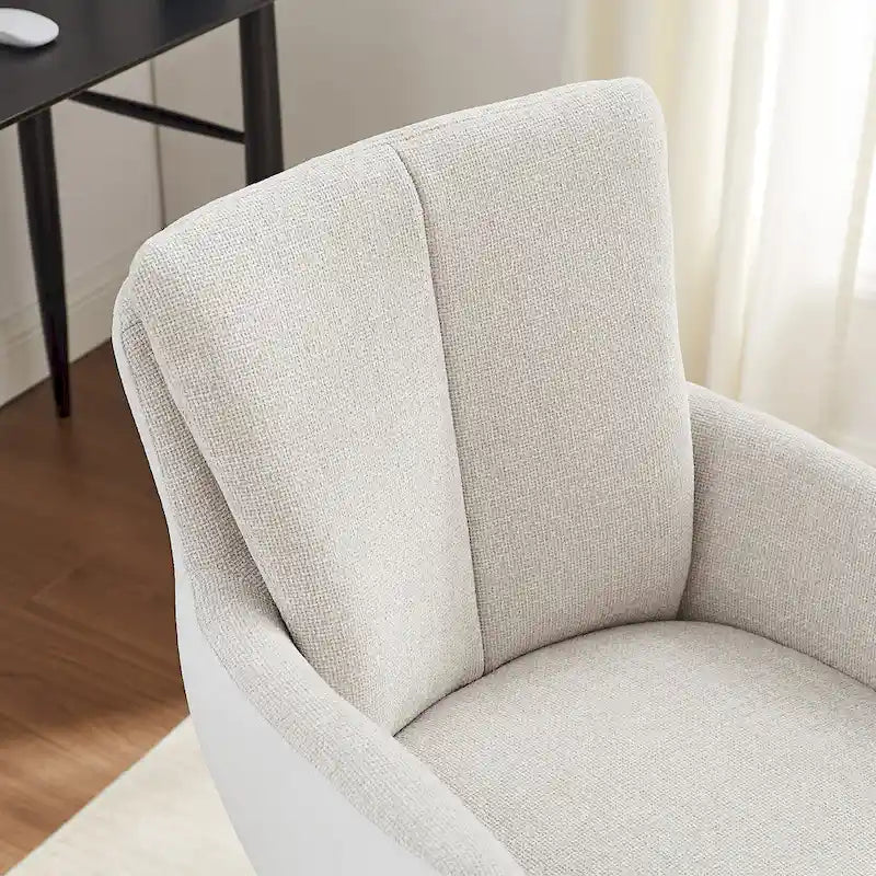 Chaise de bureau pivotante Mid-Century Modern