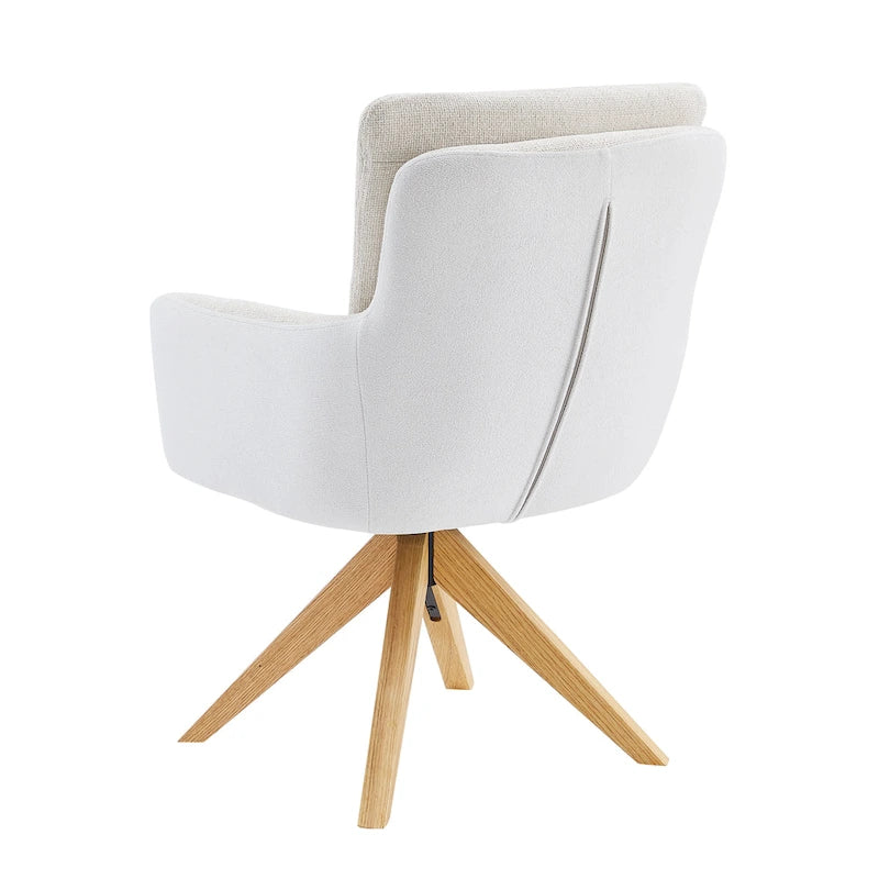 Chaise de bureau pivotante Mid-Century Modern