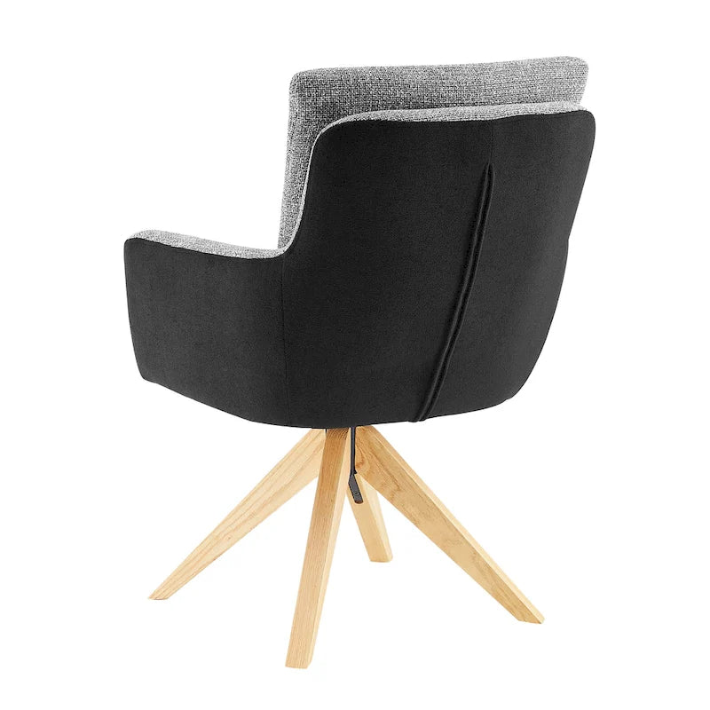 Chaise de bureau pivotante Mid-Century Modern