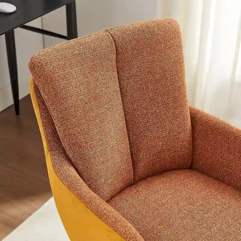 Chaise de bureau pivotante Mid-Century Modern