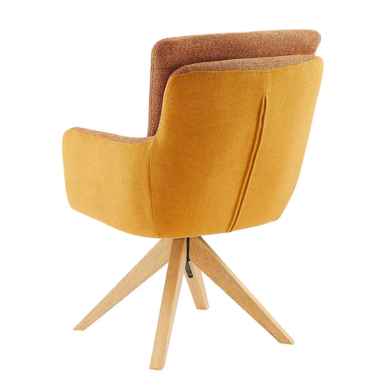 Chaise de bureau pivotante Mid-Century Modern