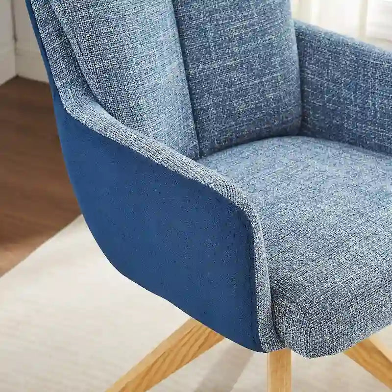 Chaise de bureau pivotante Mid-Century Modern