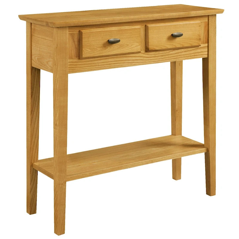 Console d'entrée en bois massif