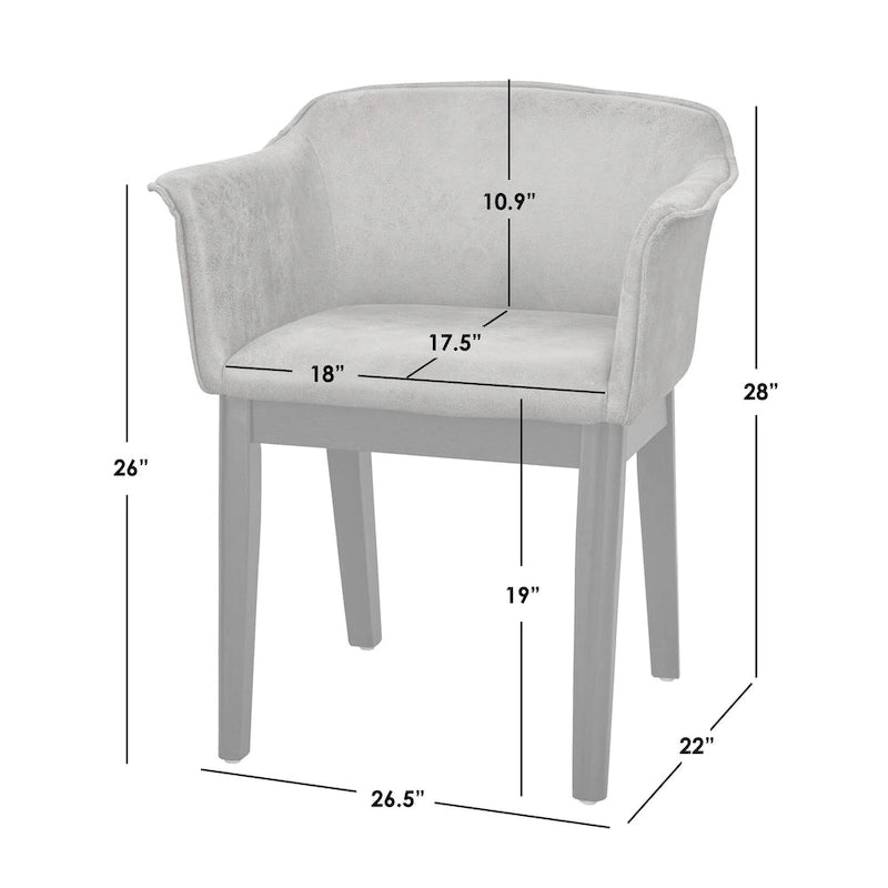 Table à manger ronde Mid-Century Modern avec plateau en placage de frêne