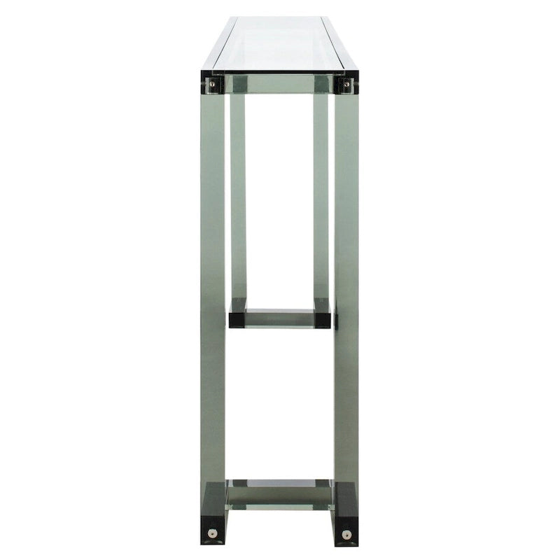 Console en acrylique transparent - 60 L x 10 P x 30 H