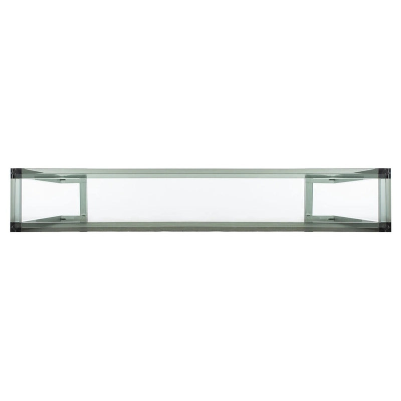 Console en acrylique transparent - 60 L x 10 P x 30 H
