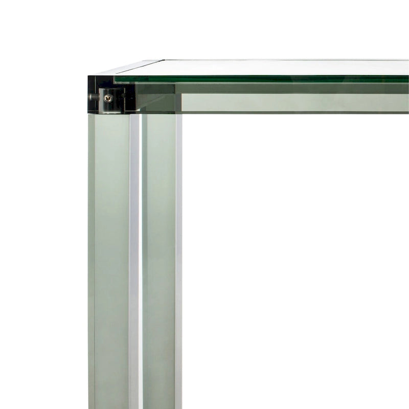 Console en acrylique transparent - 60 L x 10 P x 30 H