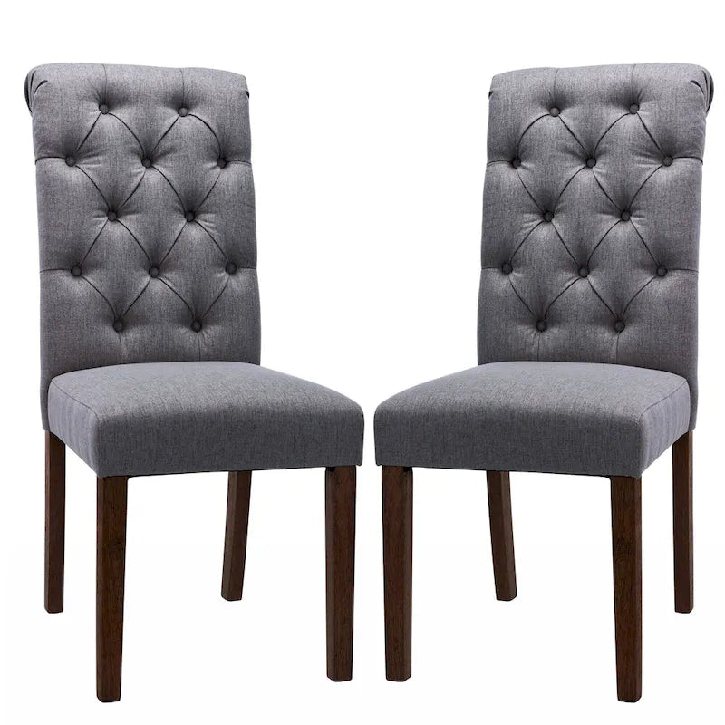 Chaise de salle à manger Parsons capitonnée avec siège rembourré
