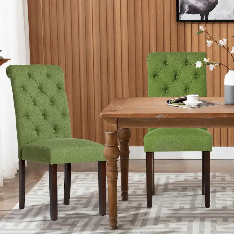 Chaise de salle à manger Parsons capitonnée avec siège rembourré