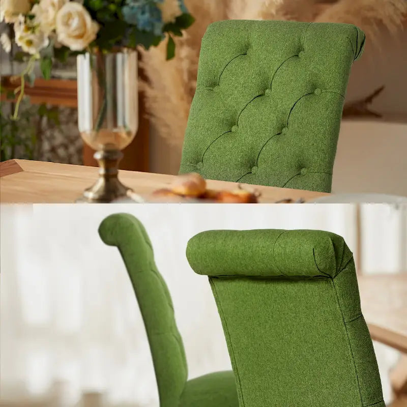 Chaise de salle à manger Parsons capitonnée avec siège rembourré