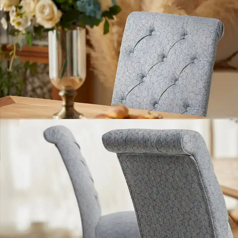Chaise de salle à manger Parsons capitonnée avec siège rembourré