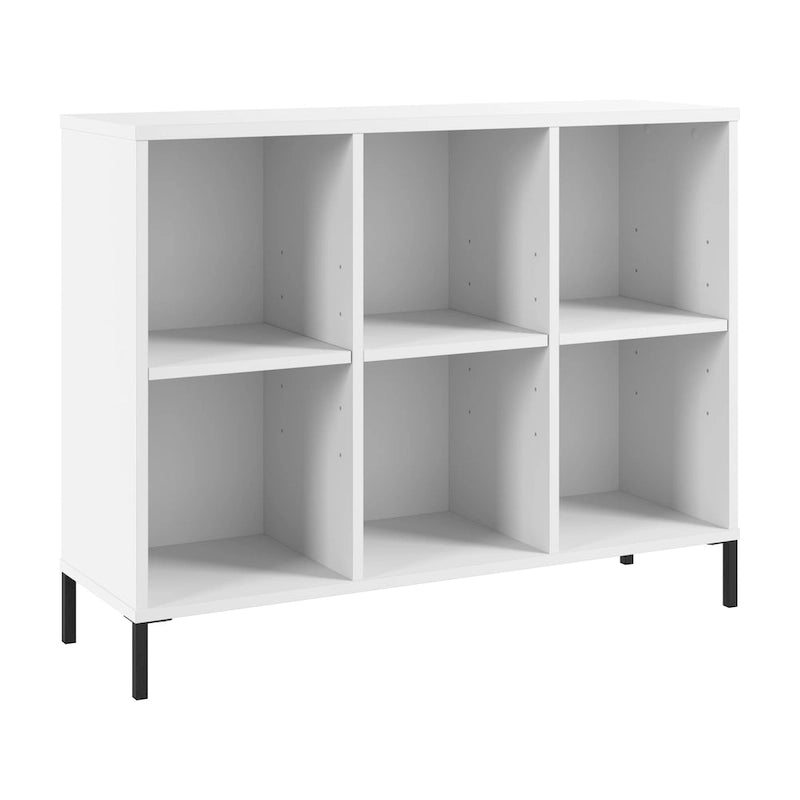 Bibliothèque de rangement 6 cases
