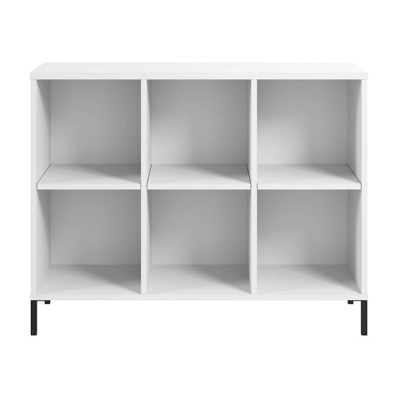 Bibliothèque de rangement 6 cases